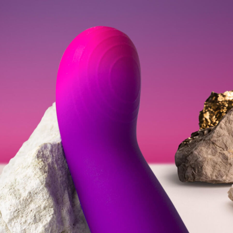 ROCKS-OFF - GLOW GIRL VIBE DISCRETE PAARSE G-SPOT VIBRATOR