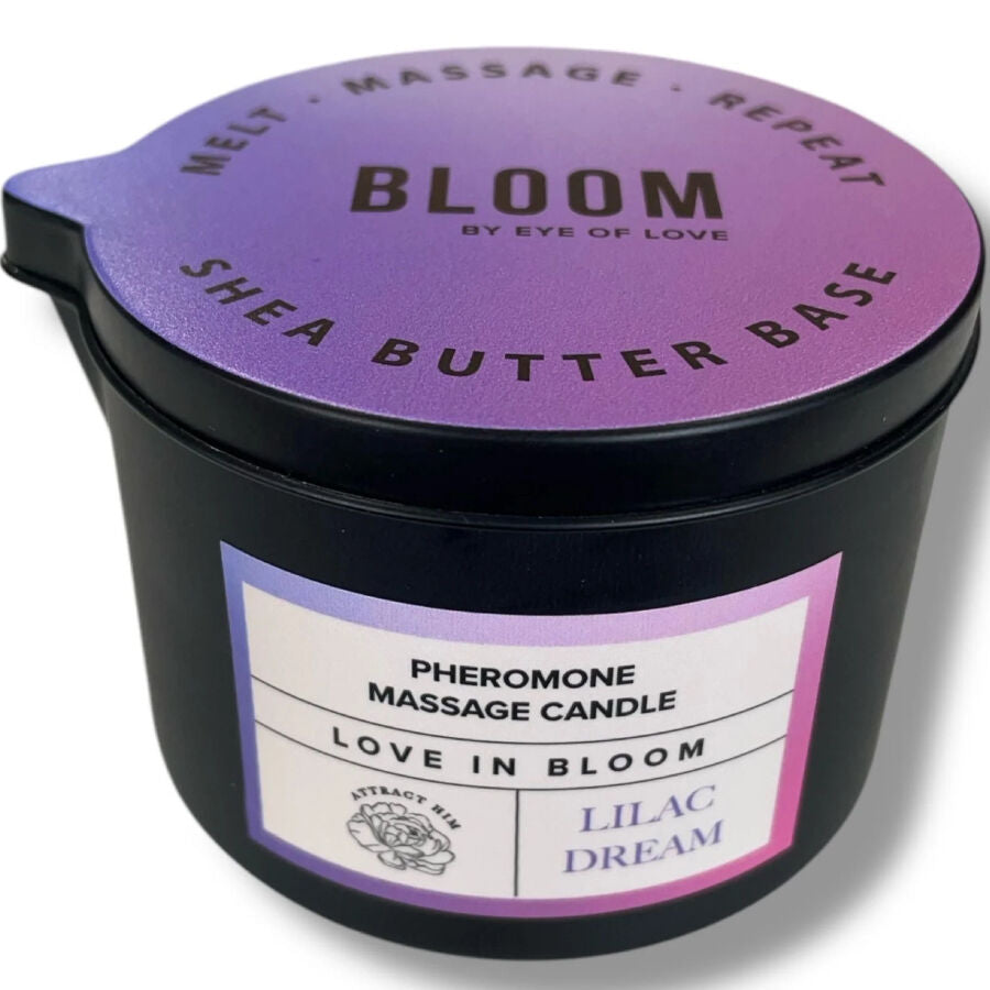 EYE OF LOVE - BLOOM MASSAGE CANDLE INDICA SILAC DREAM 150 ML