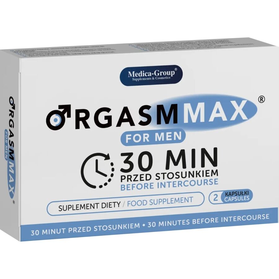 MEDICA GROUP - ORGASM MAX VOOR MANNEN 2 CAPSULES