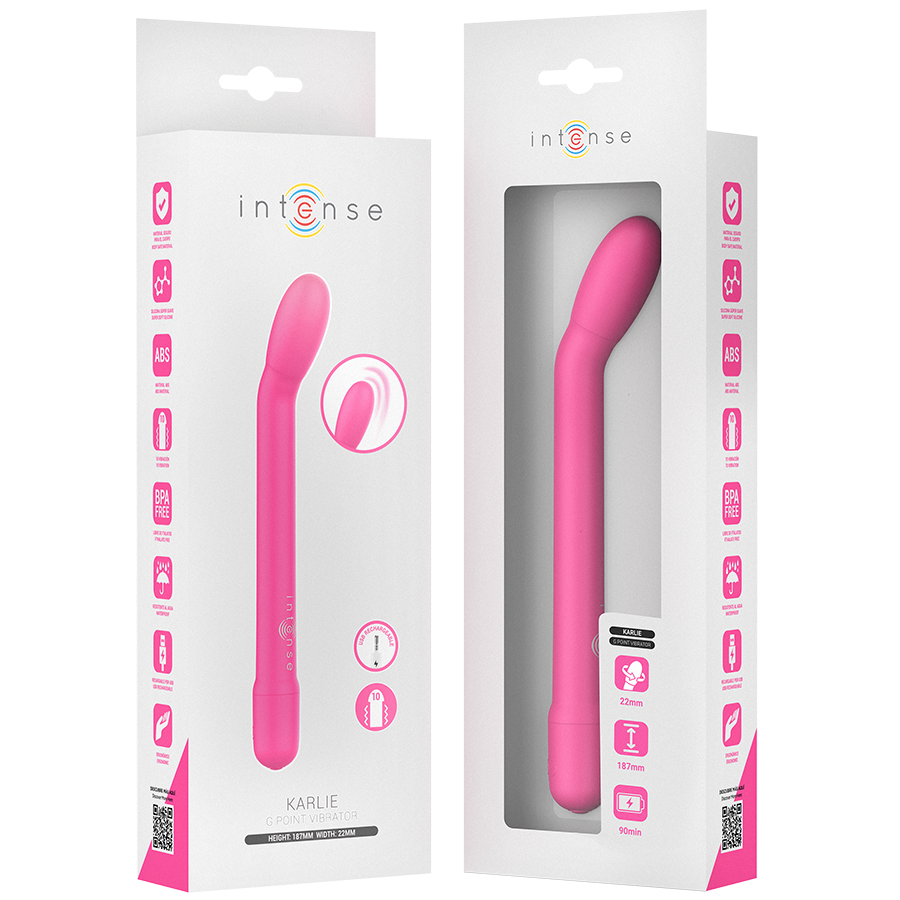 INTENSE - KARLIE RECHARGEABLE G-SPOT STIMULATOR PINK