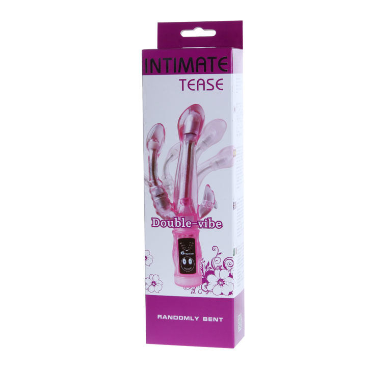 BAILE - FLEXIBELE VIBRATOR MET ANALE STIMULATOR