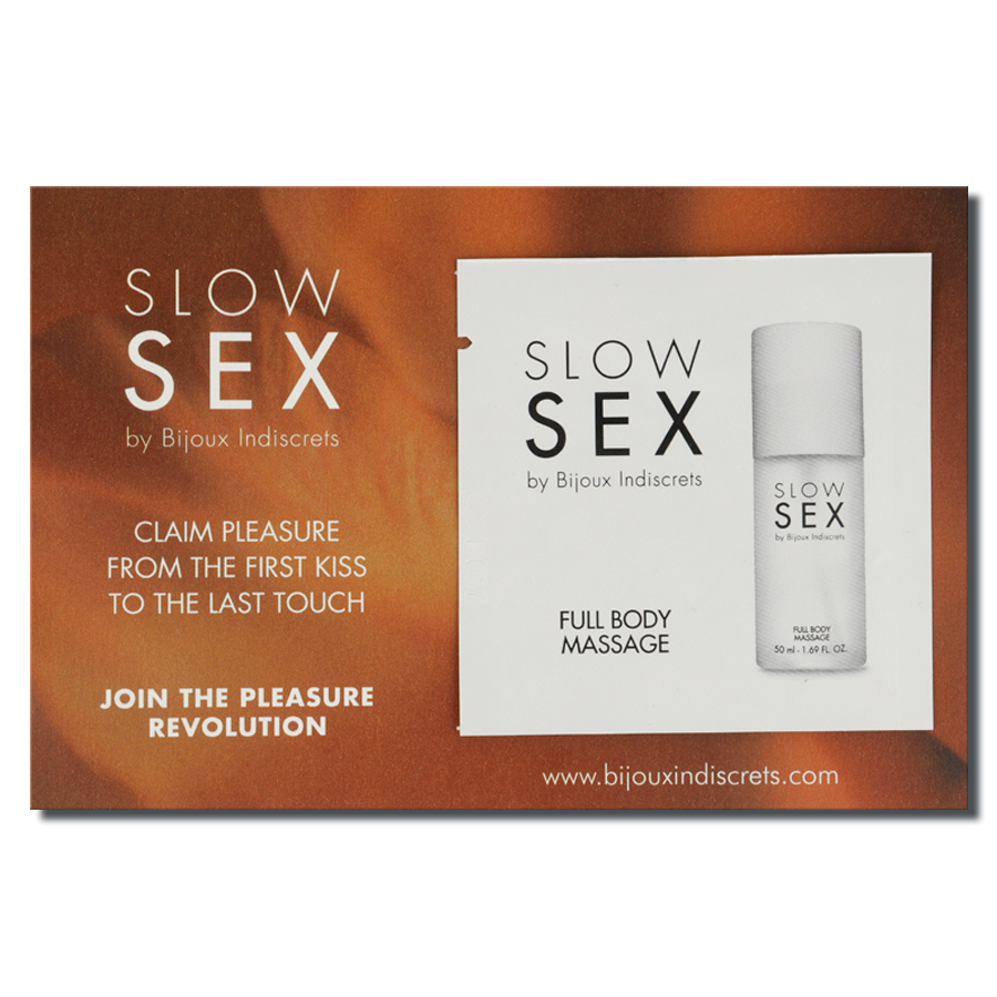 BIJOUX - SLOW SEX VOLLEDIGE LICHAAMSMASSAGE MASSAGEGEL 2 ML