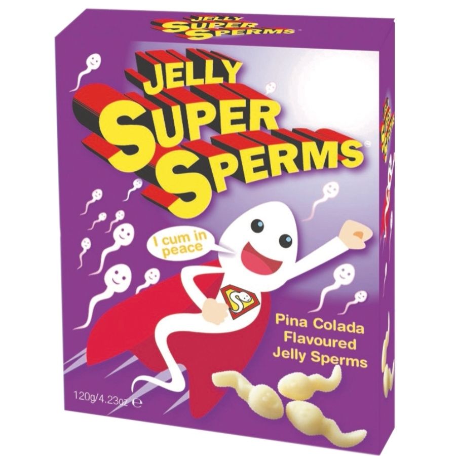 SPENCER & FLEETWOOD - JELLY SUPER SPERM GUMMIES VORM SPERMA 120 GR
