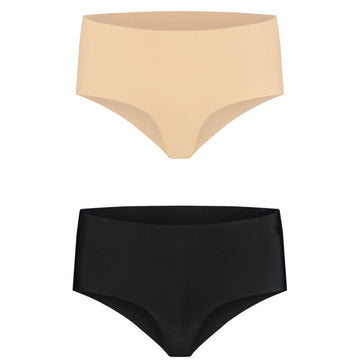 BYE-BRA - PACK 2 UNITS SEAMLESS PANTIES SIZE XL