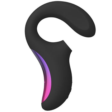 LELO - ENIGMA DOUBLE SUCTION STIMULATION MASSAGER NOIR