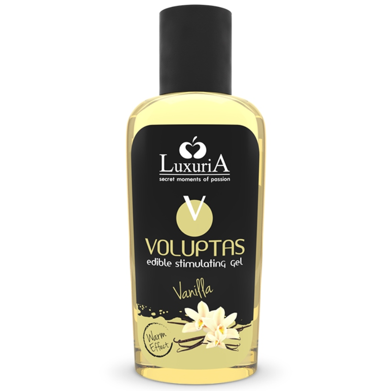 INTIMATELINE LUXURIA - VOLUPTAS EETBARE MASSAGEGEL VERWARMINGSEFFECT - VANILLE 100 ML