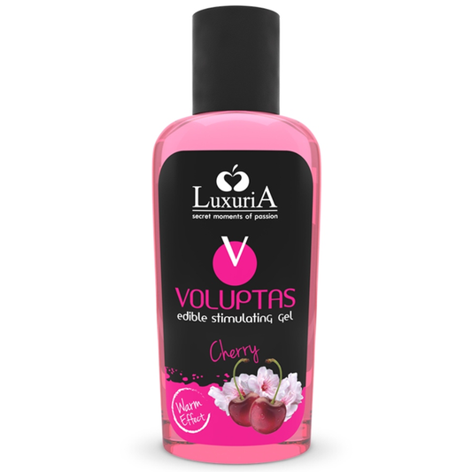 INTIMATELINE LUXURIA - VOLUPTAS EETBARE MASSAGEGEL MET VERWARMEND EFFECT - KERS 100 ML