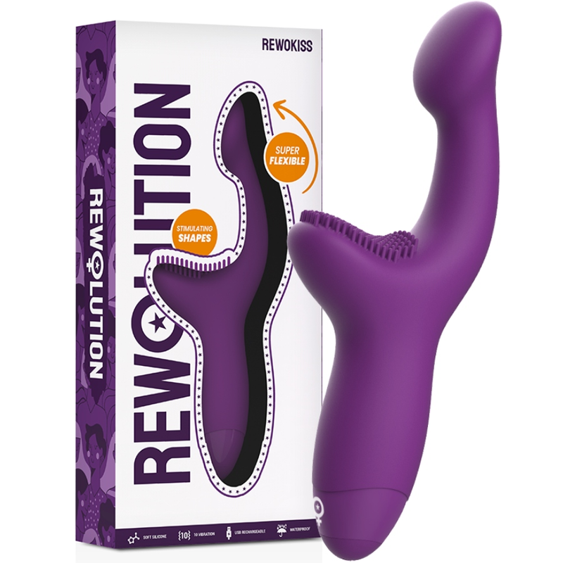 REWOLUTION - STIMULATEUR DE POINTE VIBRANT REWOKISS