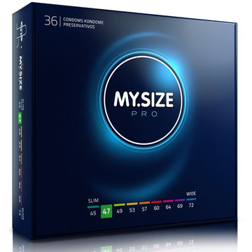 MY SIZE - PRÉSERVATIFS PRO 47 MM 36 UNITÉS