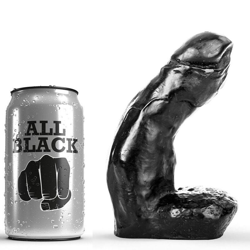 TOUT NOIR - GODEMICHET RÉALISTE 15 CM