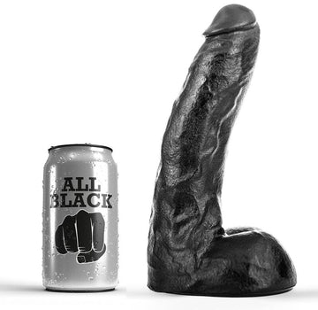 VOLLEDIG ZWART - PIK 22 CM
