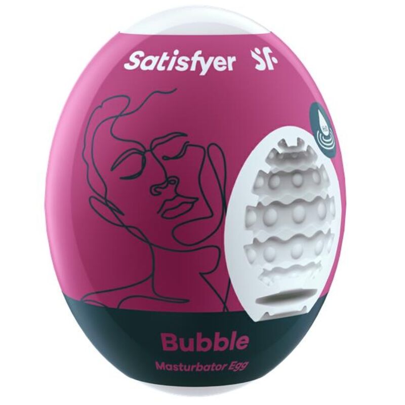 SATISFYER - ŒUF MASTURBATEUR BUBBLE