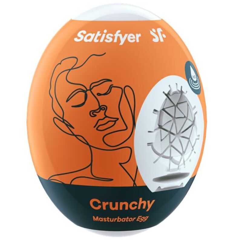 SATISFYER - OEUF DE MASTURBATION CROUSTILLANT