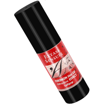EXTASE SENSUAL - HUILE DE MASSAGE EFFET CHAUFFANT AUX PHÉROMONES LOLLIPOP 30 ML