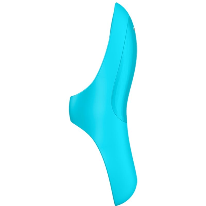 SATISFYER - TEASER VINGERVIBRATOR MET BLAUW LICHT