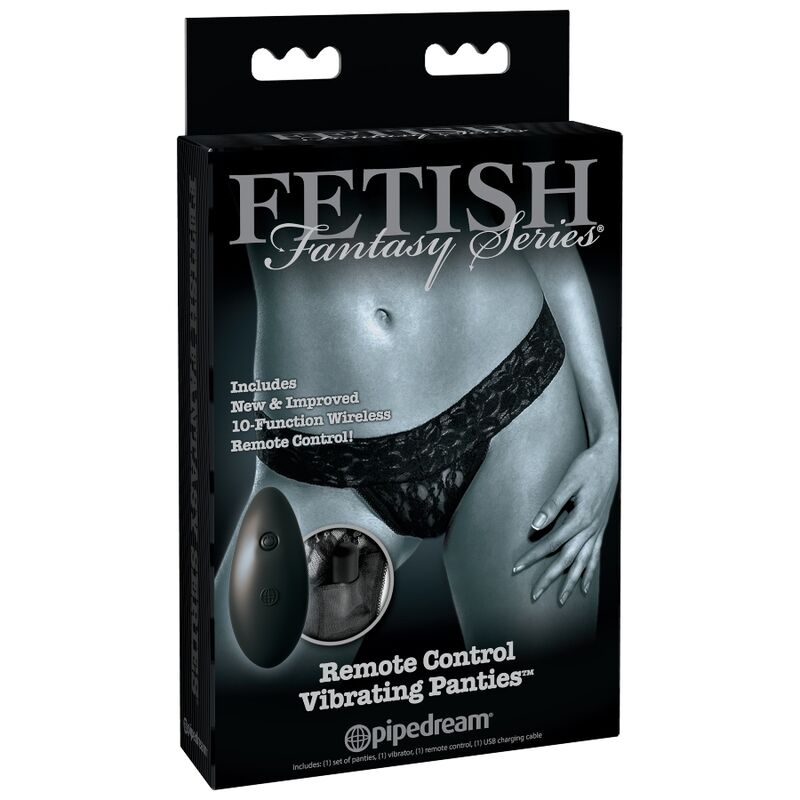 CULOTTES VIBRANTES TÉLÉCOMMANDÉES - ÉDITION LIMITÉE FETISH FANTASY