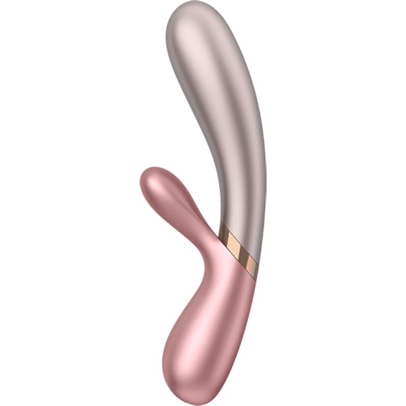 SATISFYER - VIBREUR HOT LOVER ROSE ET BEIGE