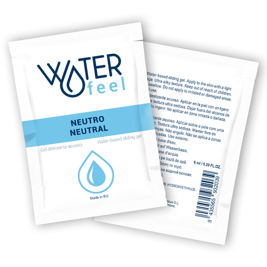 WATERFEEL - NEUTRALE GLIJGEL OP WATERBASIS 6 ML