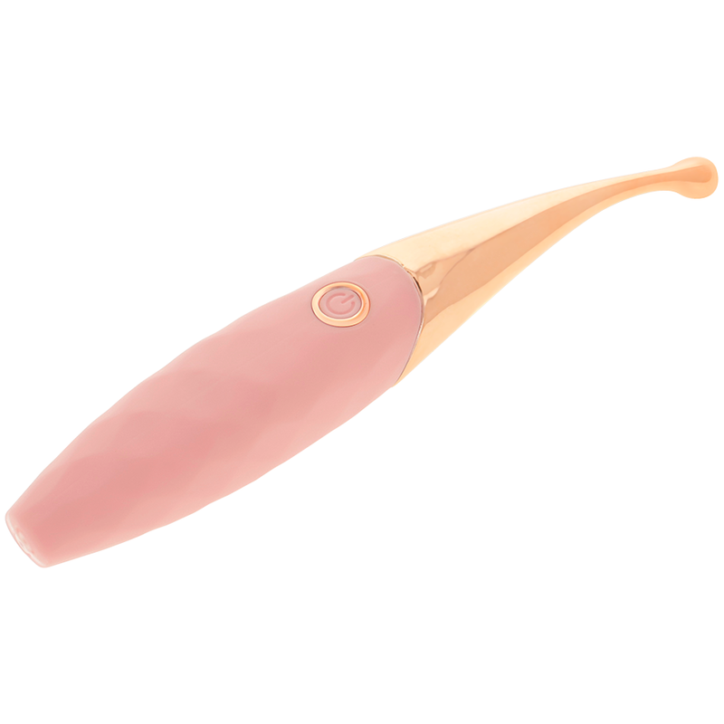 OHMAMA - OPLAADBARE CLITORISSTIMULATOR MET 36 ROZE-ROZE-GOUDEN MODI