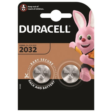 DURACELL - PILE BOUTON LITHIUM CR2032 3V 2 UNITÉS