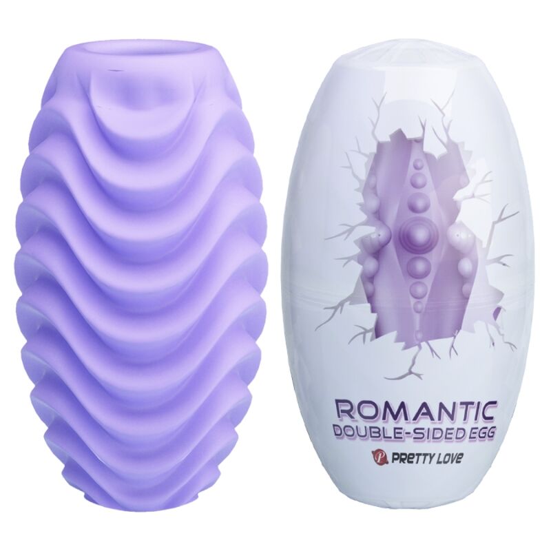 PRETTY LOVE - ŒUF MASTURBATEUR LILAS DOUBLE FACE