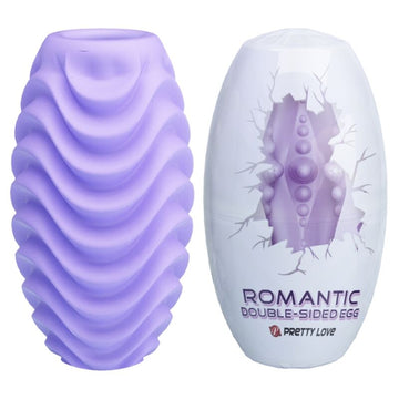 PRETTY LOVE - ŒUF MASTURBATEUR LILAS DOUBLE FACE