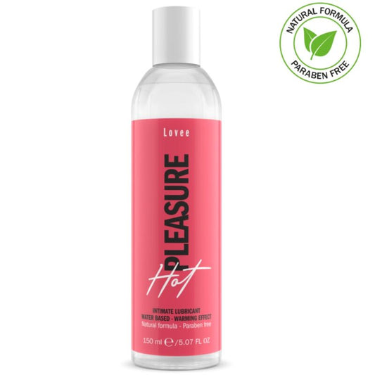 INTIMATELINE - LOVEE HOT PLEASURE INTIEM GLIJMIDDEL 150 ML