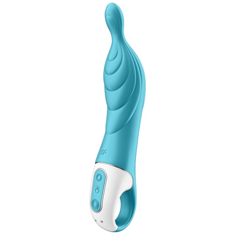 SATISFYER - GEWELDIGE 2-SPOT VIBRATOR TURKOOIS