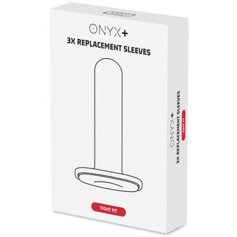KIIROO - ONYX+ HOUSSE DE REMPLACEMENT 3 UNITÉS - COUPE AJUSTÉE