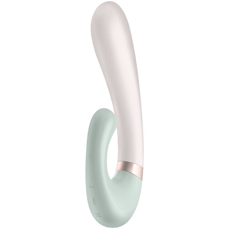 SATISFYER - VIBREUR APPLI HEAT WAVE BLANC