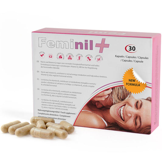500 COSMETICA - FEMINIL+ VERHOGING VAN HET VROUWELIJKE SEKSUELE LIBIDO - 30 CAPSULES