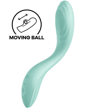 SATISFYER - ROLLING PLEASURE G-SPOT VIBRATOR GROEN