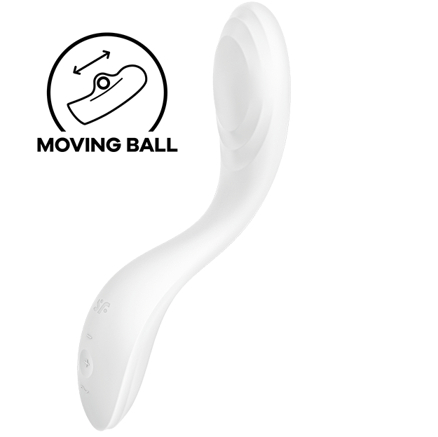 SATISFYER - ROLLING PLEASURE G-SPOT VIBRATOR WIT