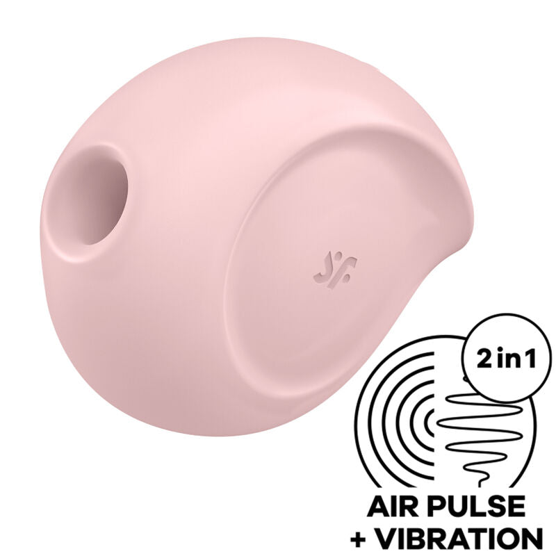 SATISFYER - SUGAR RUSH LUCHTPULS STIMULATOR &amp; VIBRATOR ROZE