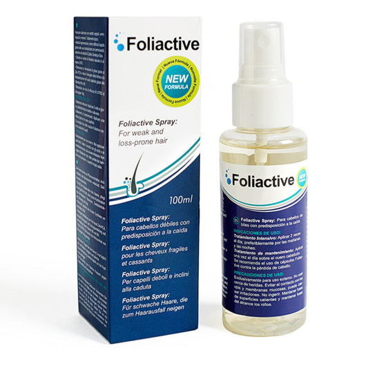 500 COSMETICS - FOLIACTIVE SPRAY. SPRAY OM HAARUITVAL TE VOORKOMEN EN DE HAARGROEI TE STIMULEREN.