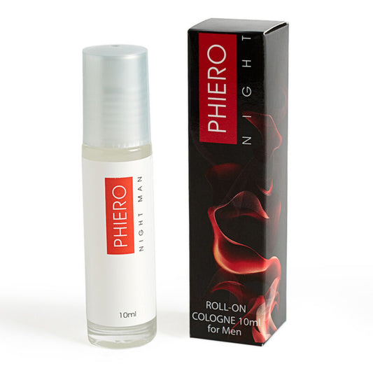 500 COSMETICS - PHIERO NIGHT MAN PARFUM MET FEROMONEN VOOR MANNEN IN ROLL-ON APPLICATOR