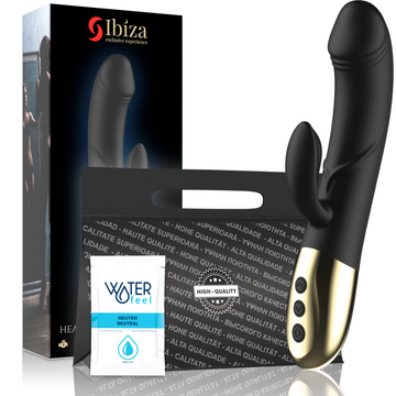 IBIZA - KRACHTIGE ANATOMISCHE VIBRATOR MET KONIJN
