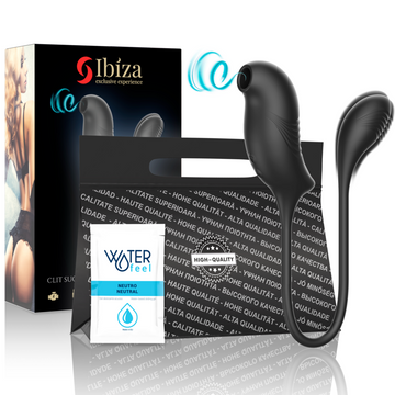 IBIZA - MAGISCHE CLITORIS ZUIG- EN VIBRATIESTIMULATOR