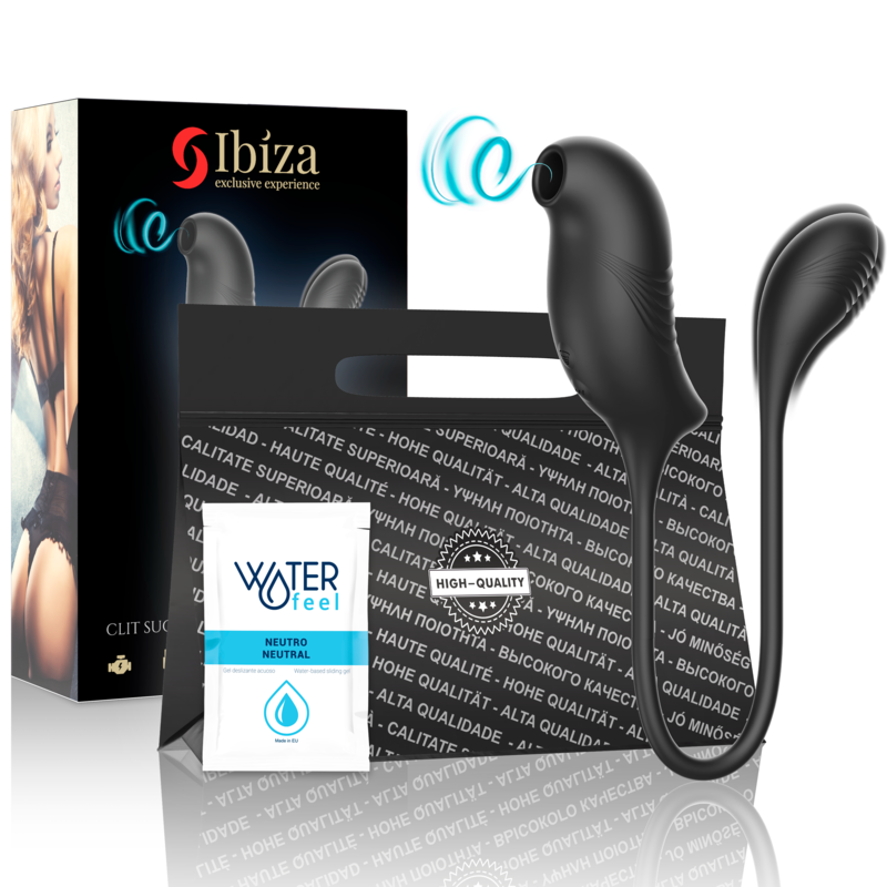 IBIZA - MAGISCHE CLITORIS ZUIG- EN VIBRATIESTIMULATOR