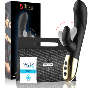 IBIZA - VIBRATOR NIEUWE ERVARING MET LIKKEND KONIJN
