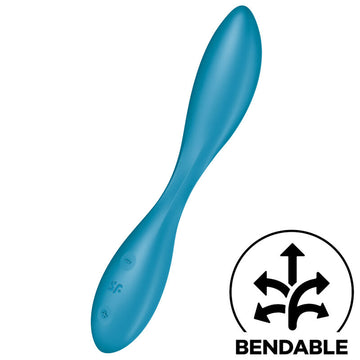 SATISFYER - VIBREUR MULTIPLE BLUE G-SPOT FLEX 1