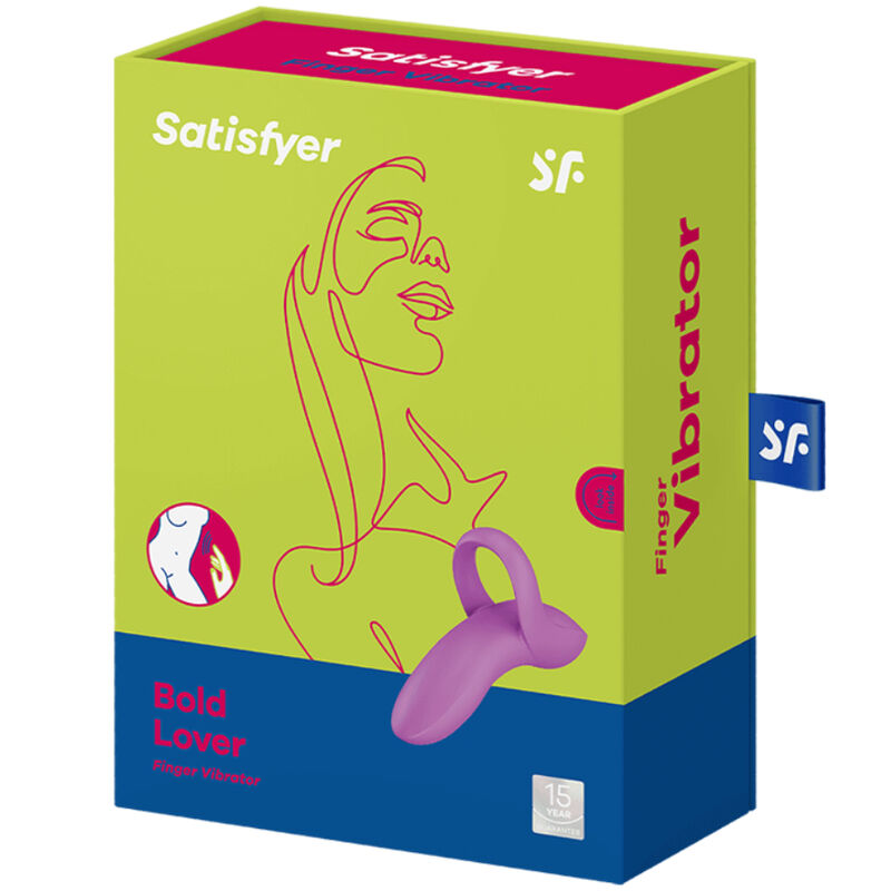 SATISFYER - BOLD LOVER VINGERVIBRATOR ROZE