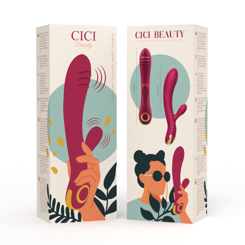 CICI BEAUTY - PREMIUM SILICONE KONIJNENVIBRATOR