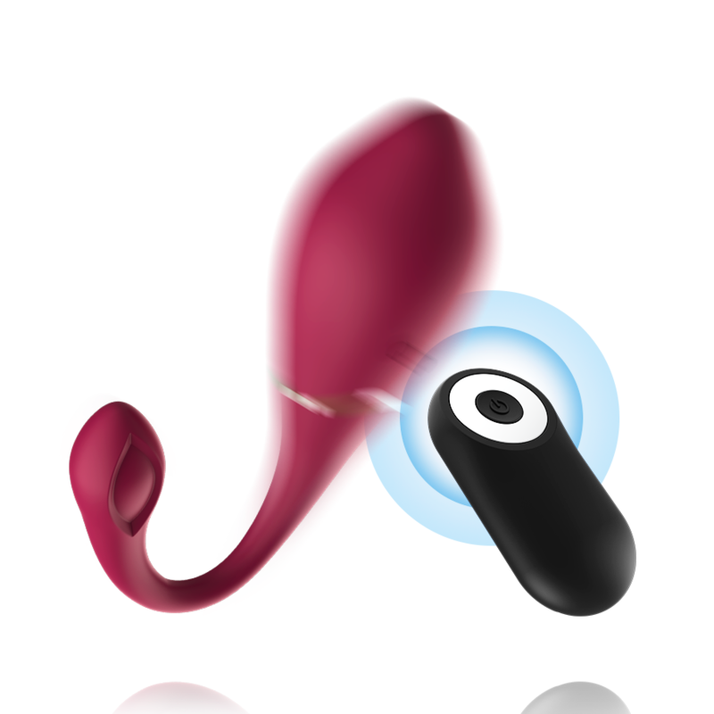CICI BEAUTY - PREMIUM SILICONEN EIVIBRATOR MET AFSTANDSBEDIENING
