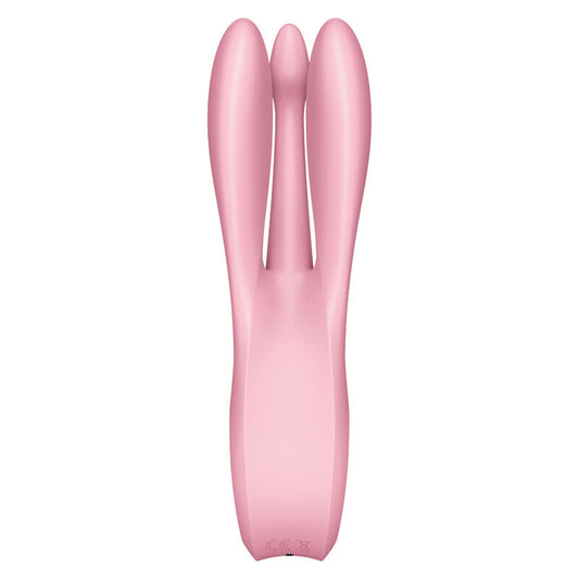 SATISFYER - TRIO 1 VIBRATOR ROZE