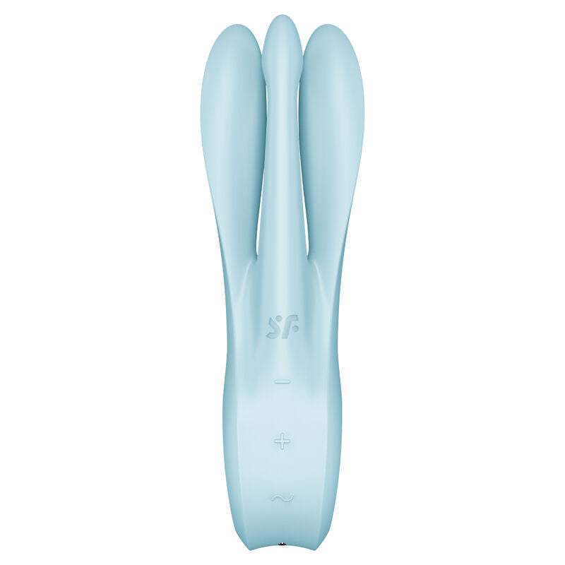 SATISFYER - TRIO 1 VIBRATOR BLAUW