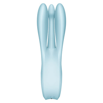 SATISFYER - VIBREUR THREESOME 1 BLEU