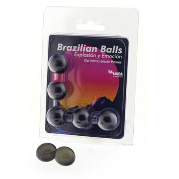 TALOKA - 5 BRAZILIAANSE BALLEN MET KRACHTIG EFFECT EN OPWINDENDE GEL