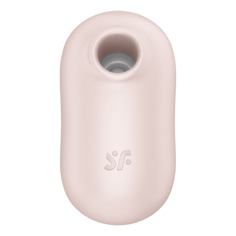 SATISFYER - PRO TO GO 2 DUBBELE LUCHTPULS STIMULATOR &amp; VIBRATOR BEIGE