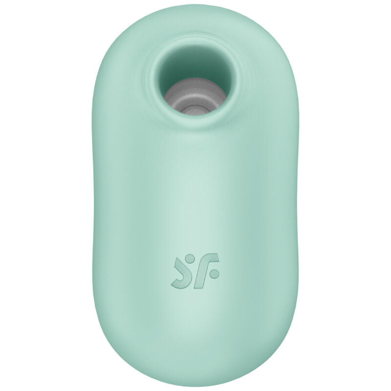 SATISFYER - PRO TO GO 2 DUBBELE LUCHTPULS STIMULATOR &amp; VIBRATOR GROEN